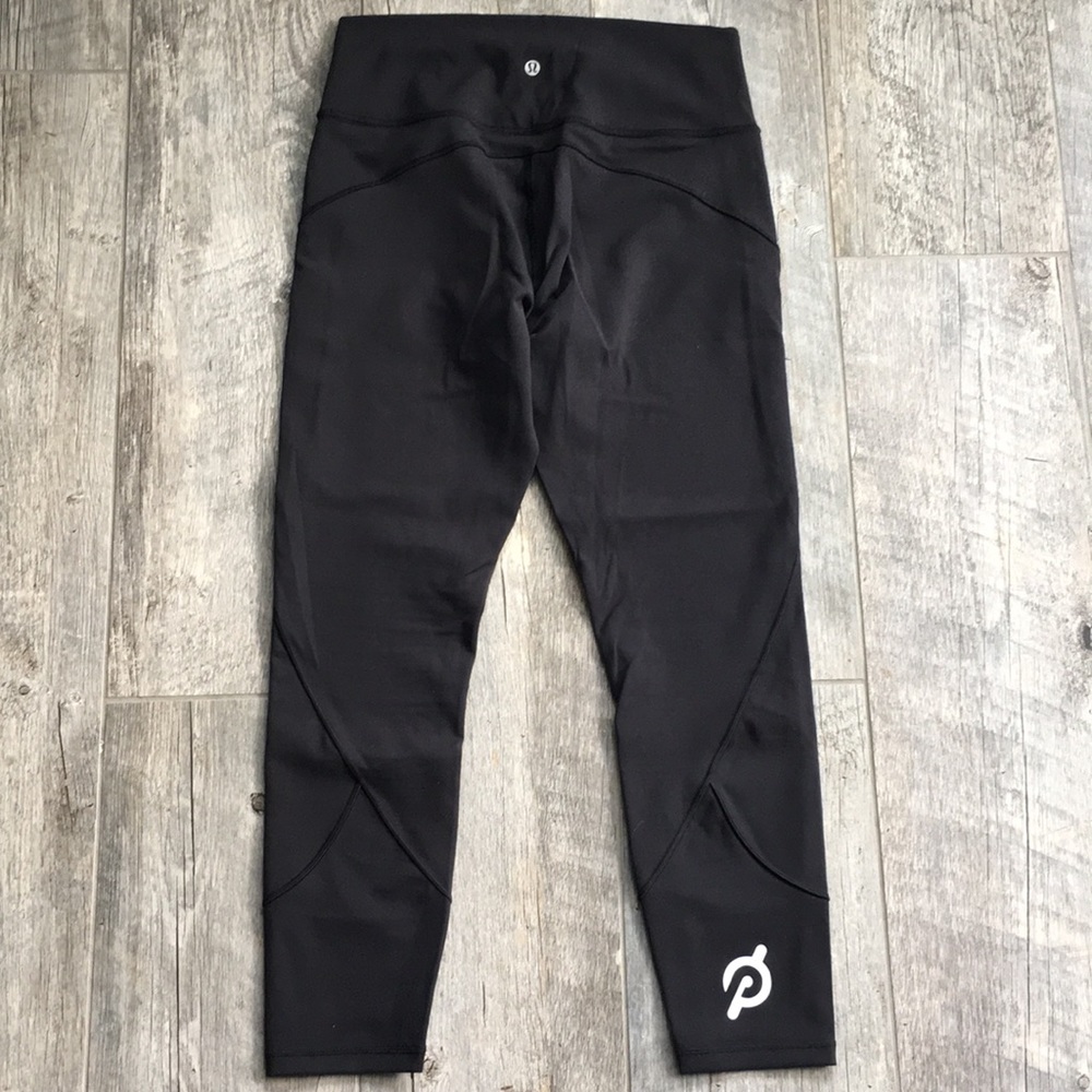 Black Lululemon In Movement Peloton tight
